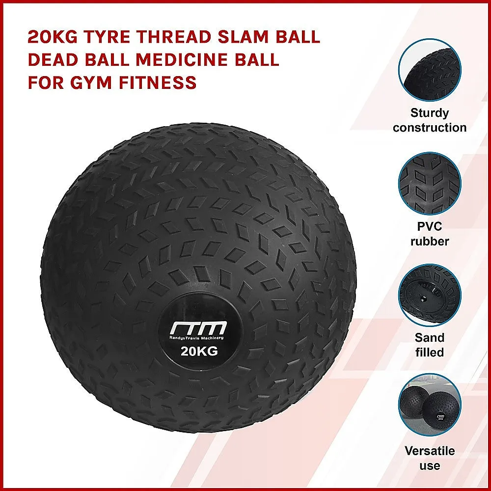 20kg Tyre Thread Slam Ball Dead Ball Medicine Ball for Gym Fitness