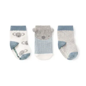 3 Pack Non-Slip Socks Koala