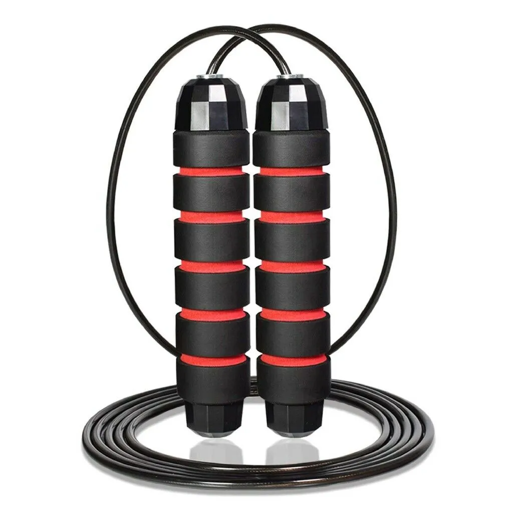 5 x Skipping Ropes Jump Rope Adjustable Fitness Cable Speed Jumping