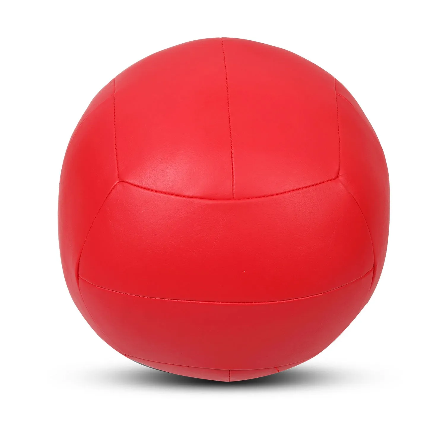 8kg Red Polyurethane Leather Wall Ball - Cortex