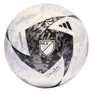 adidas MLS League NFHS Ball White/Black