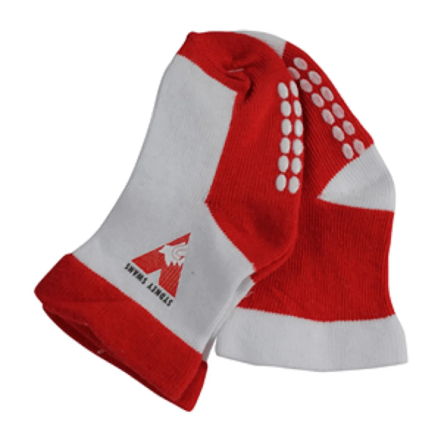 AFL Infant Socks - Sydney Swans - Set Of Two - Non Slip - Sock - Baby