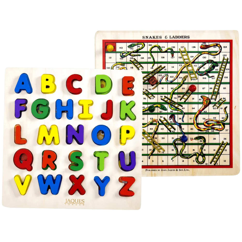 Alphabet Toy with Snakes and Ladders Set