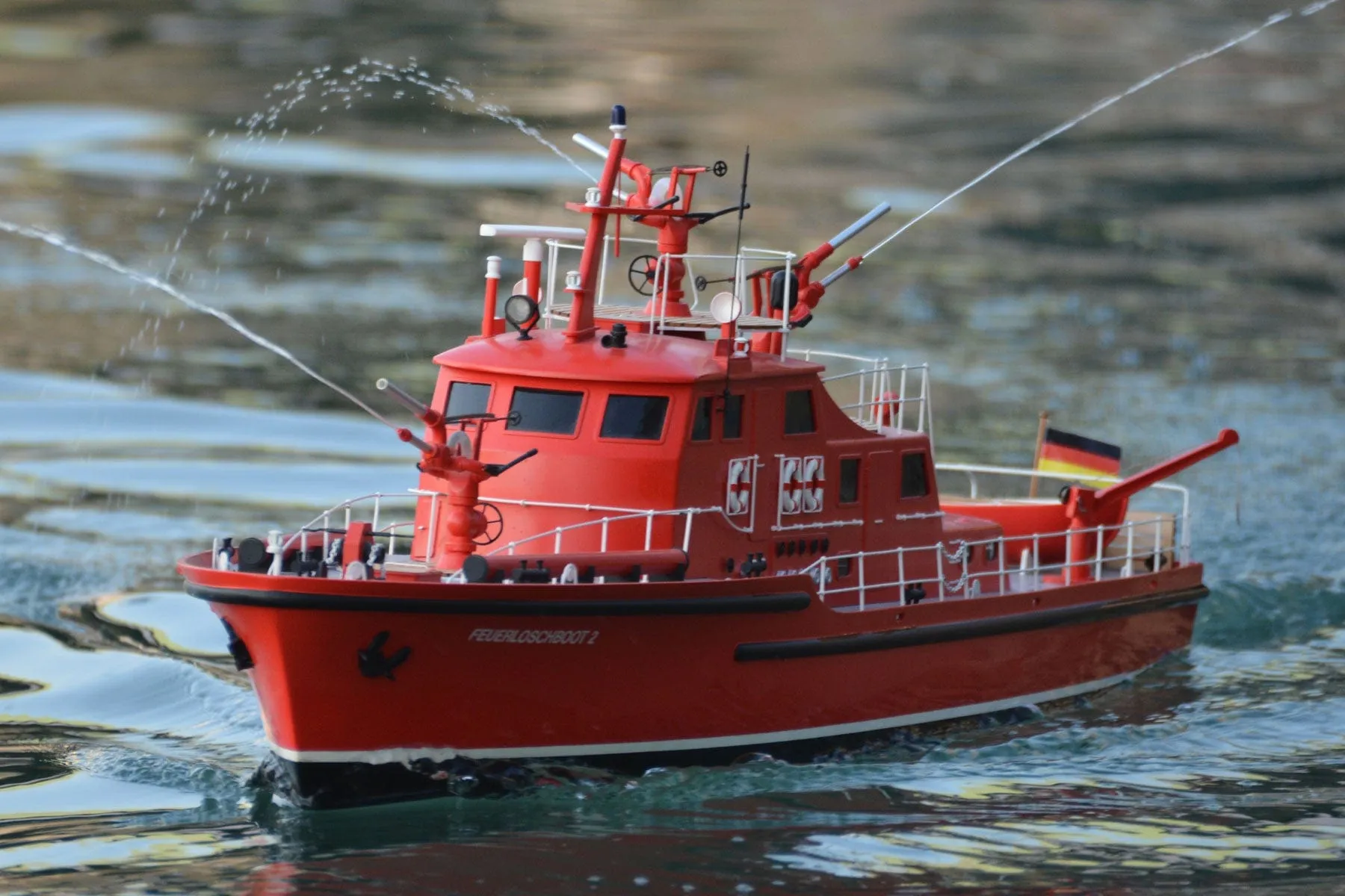 Bancroft Dusseldorf 1/25 Scale 1172mm (45.7") Fireboat - RTR - (OPEN BOX)