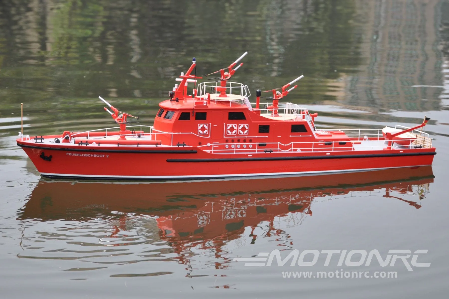 Bancroft Dusseldorf 1/25 Scale 1172mm (45.7") Fireboat - RTR - (OPEN BOX)