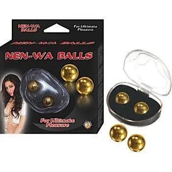 Ben-Wa Kegel |  Steel Balls |  Gold Duo-Tone