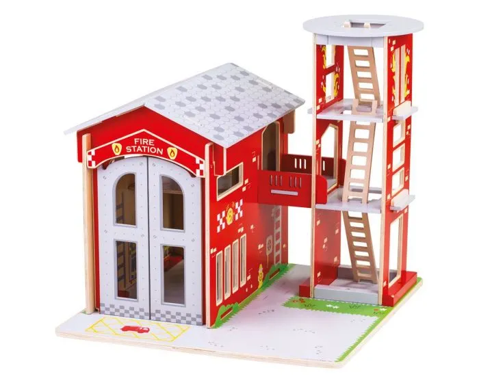 Bigjigs City Fire Station