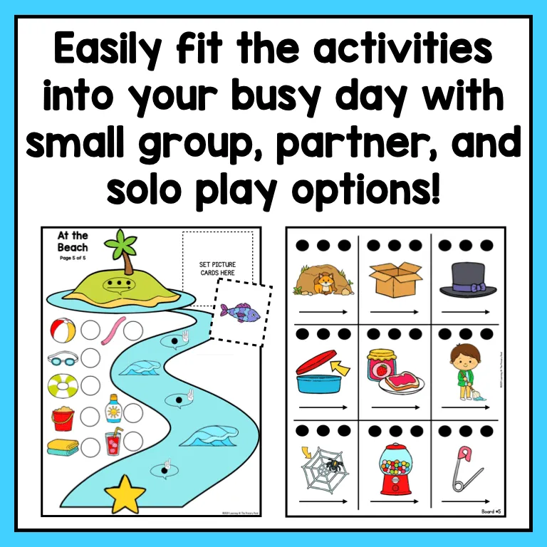 Blending and Segmenting Activities: Hands-On Phonemic Awareness