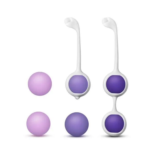 Blush Novelties Wellness 3-Step Progressive Kegel Training Kit