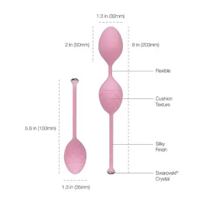 Bms Enterprises Silicone Pink Frisky Pleasure Balls for Her