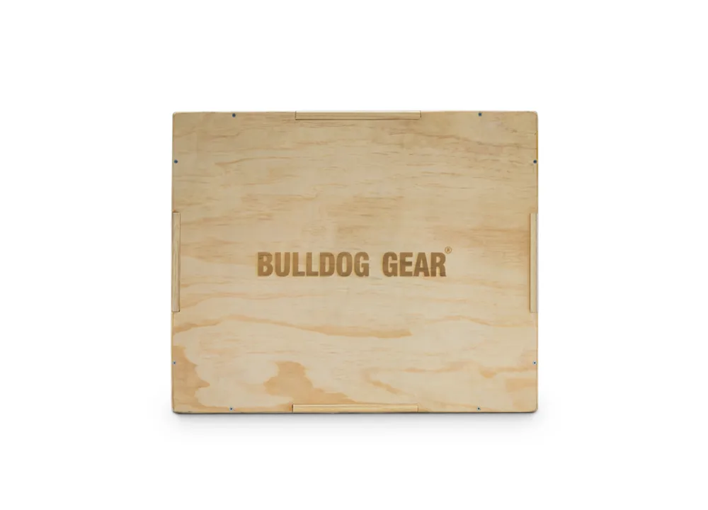 Bulldog Gear - Basic Wooden 3 in 1 Plyometric Jump Box