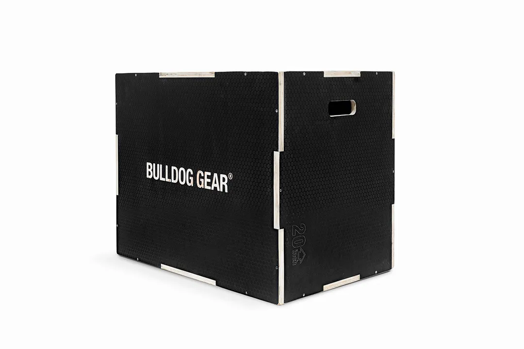 Bulldog Gear – Black 3 in 1 Plyometric Jump Box