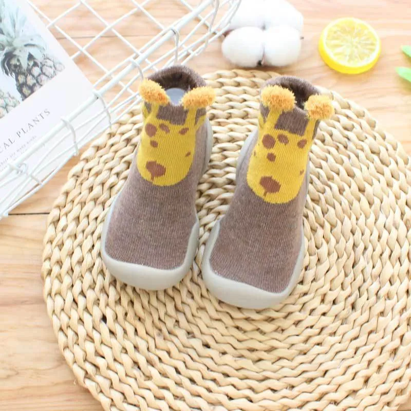 Children's Animal Character Floor Socks