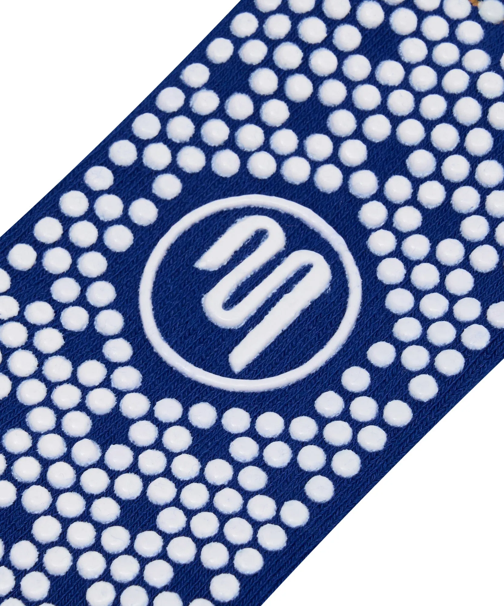 Crew Non Slip Grip Socks - Cobalt Rise & Shine