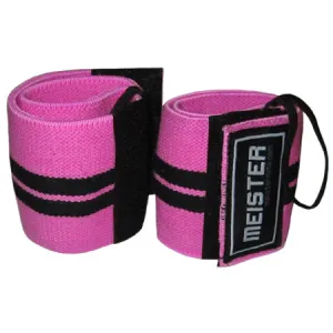 Elastic Support Wrist Wrap w/ Thumb Loop - Pink