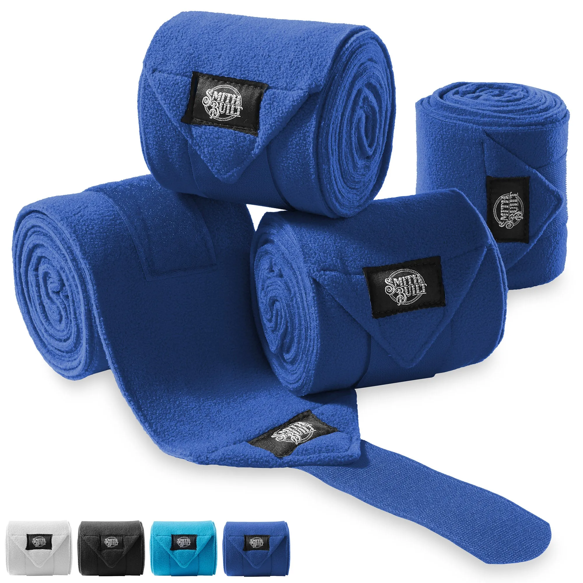 Equine Fleece Polo Leg Wraps, Set of 4 Horse Bandages