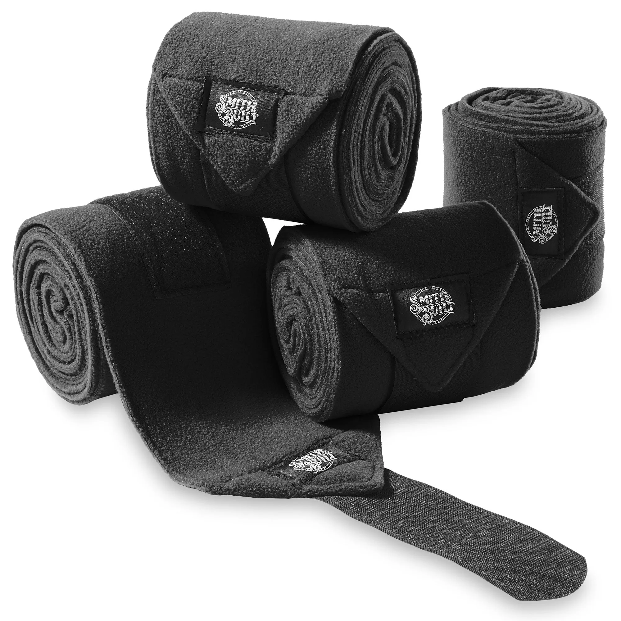 Equine Fleece Polo Leg Wraps, Set of 4 Horse Bandages