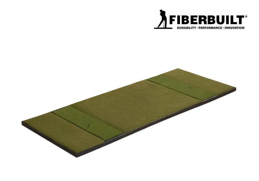 Fiberbuilt 10'x4' Grass Series Double-Hitting Studio Golf Mat