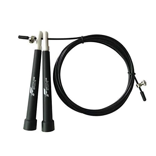 Fortitude Sports Adjustable Skipping Rope For Fitness, Boxing, Gym, MMA, Cardio, CrossFit