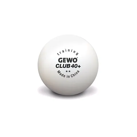 GEWO club Training Ball 40  - Table Tennis Practice Ball 72 Pack