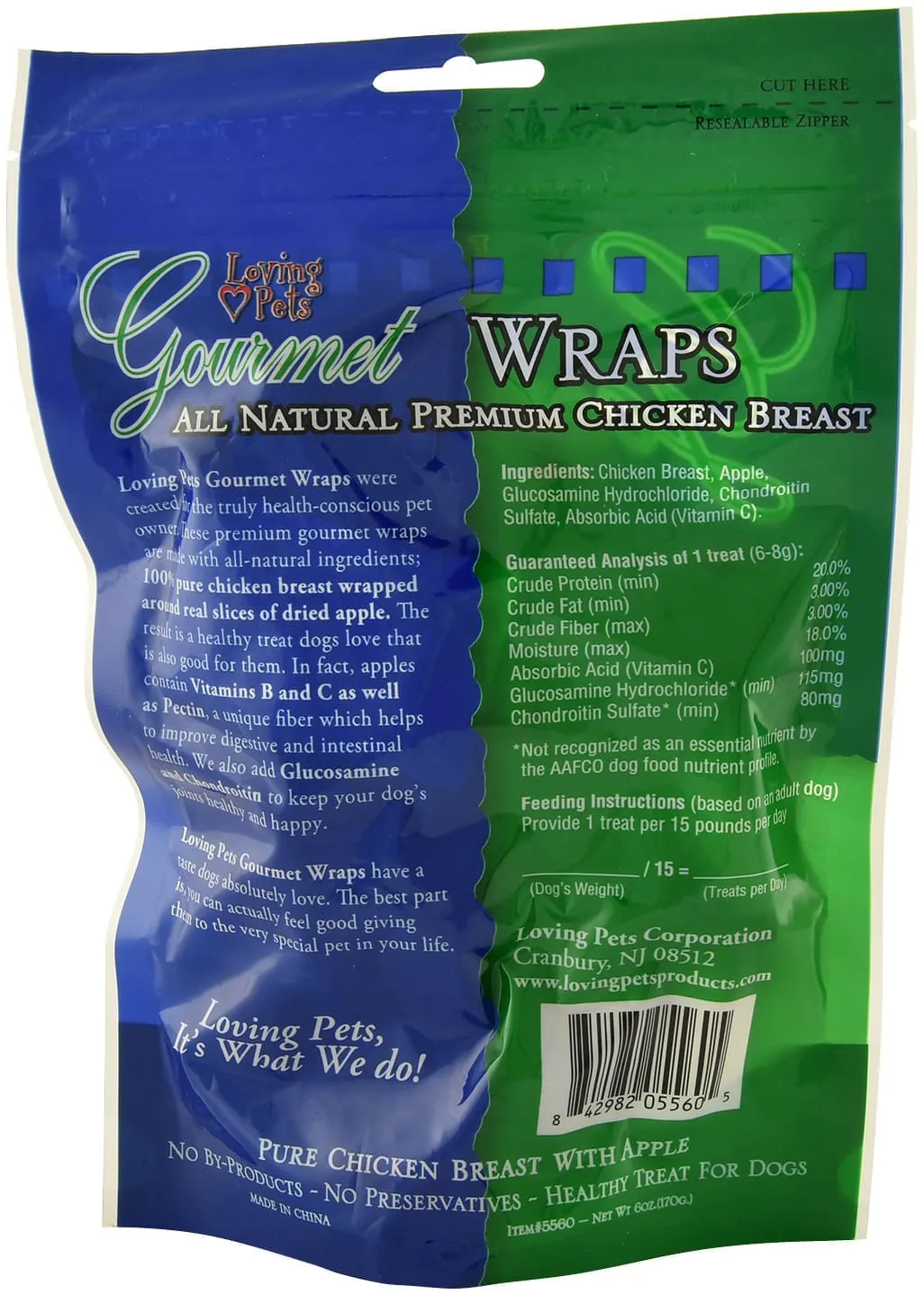 Gourmet Wraps Dog Treats