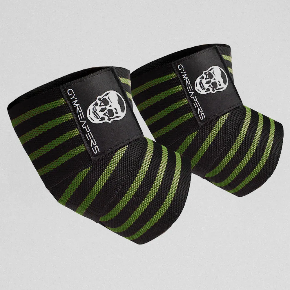 Gymreapers Elbow Wraps - Green