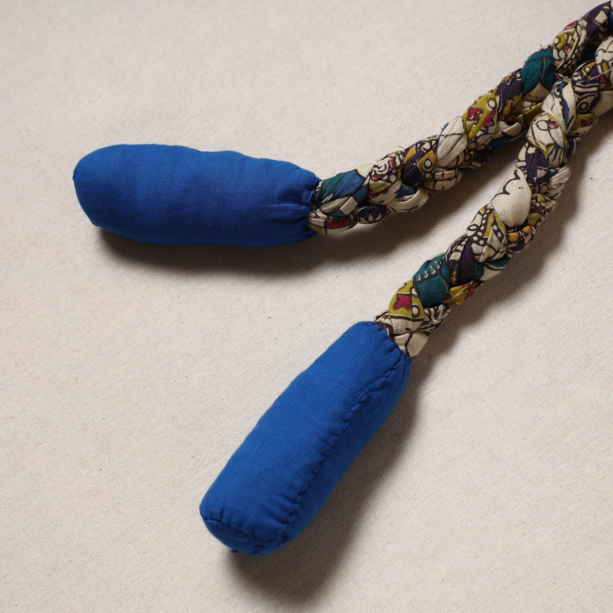 Handmade Upcycled Fabric Skipping Jump Rope 17