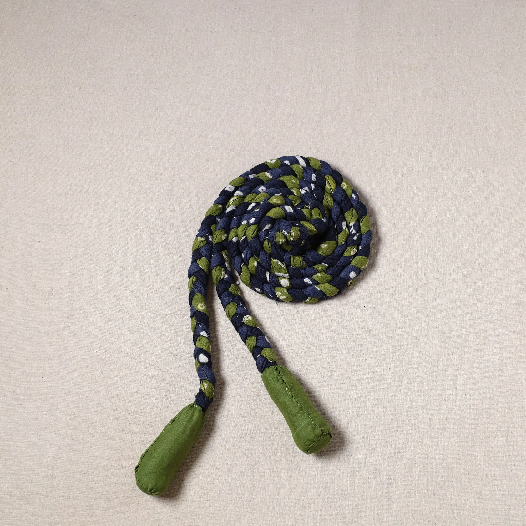 Handmade Upcycled Fabric Skipping Jump Rope 36