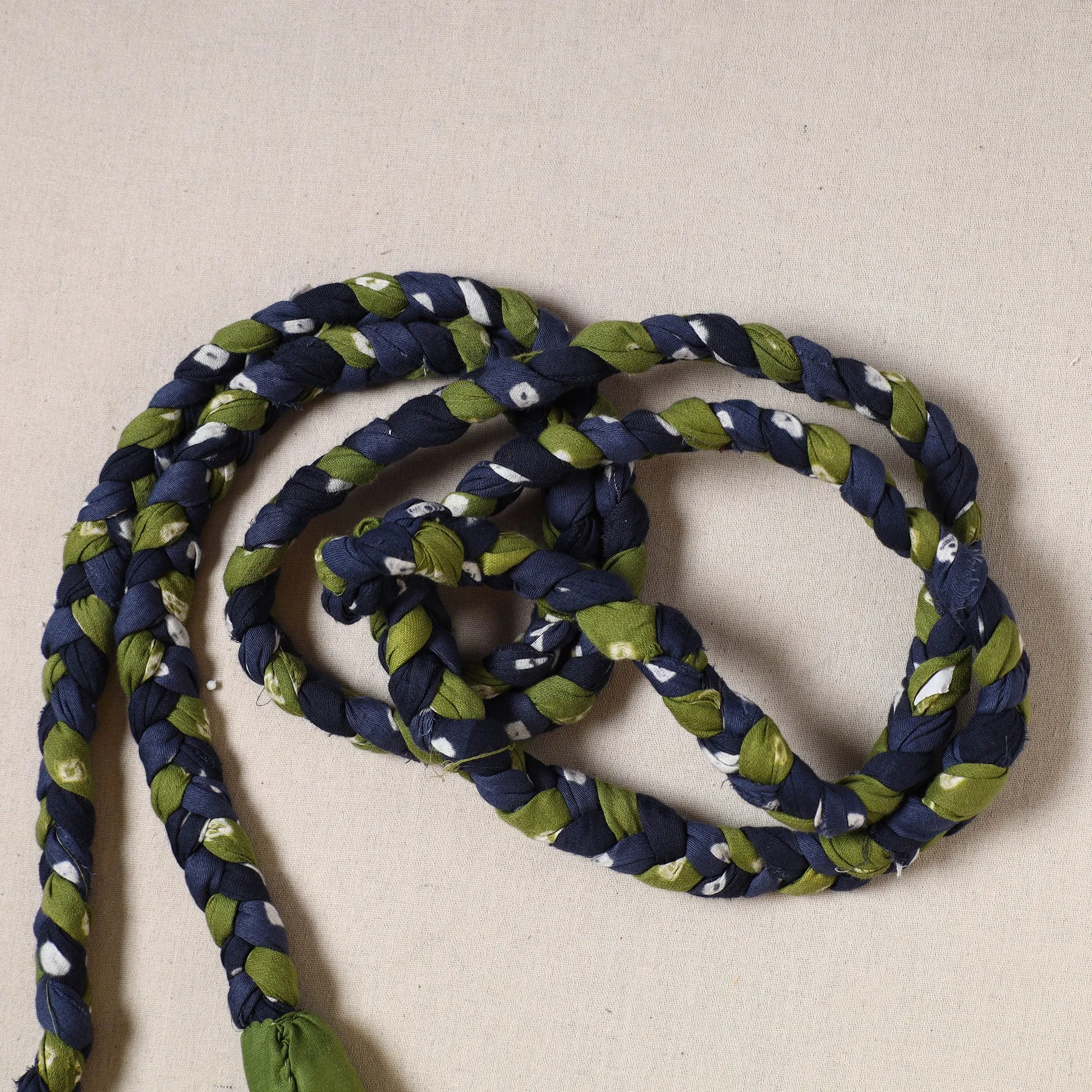 Handmade Upcycled Fabric Skipping Jump Rope 36