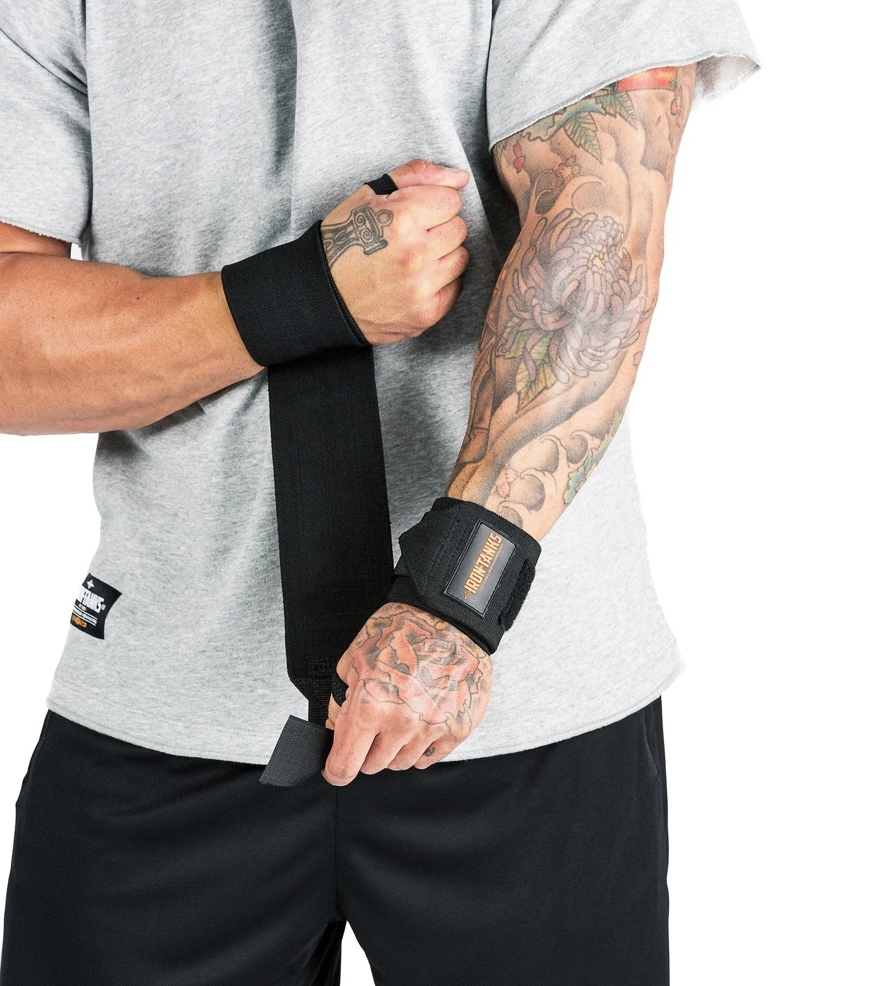 Ironclad Wrist Wraps - Immortal Black