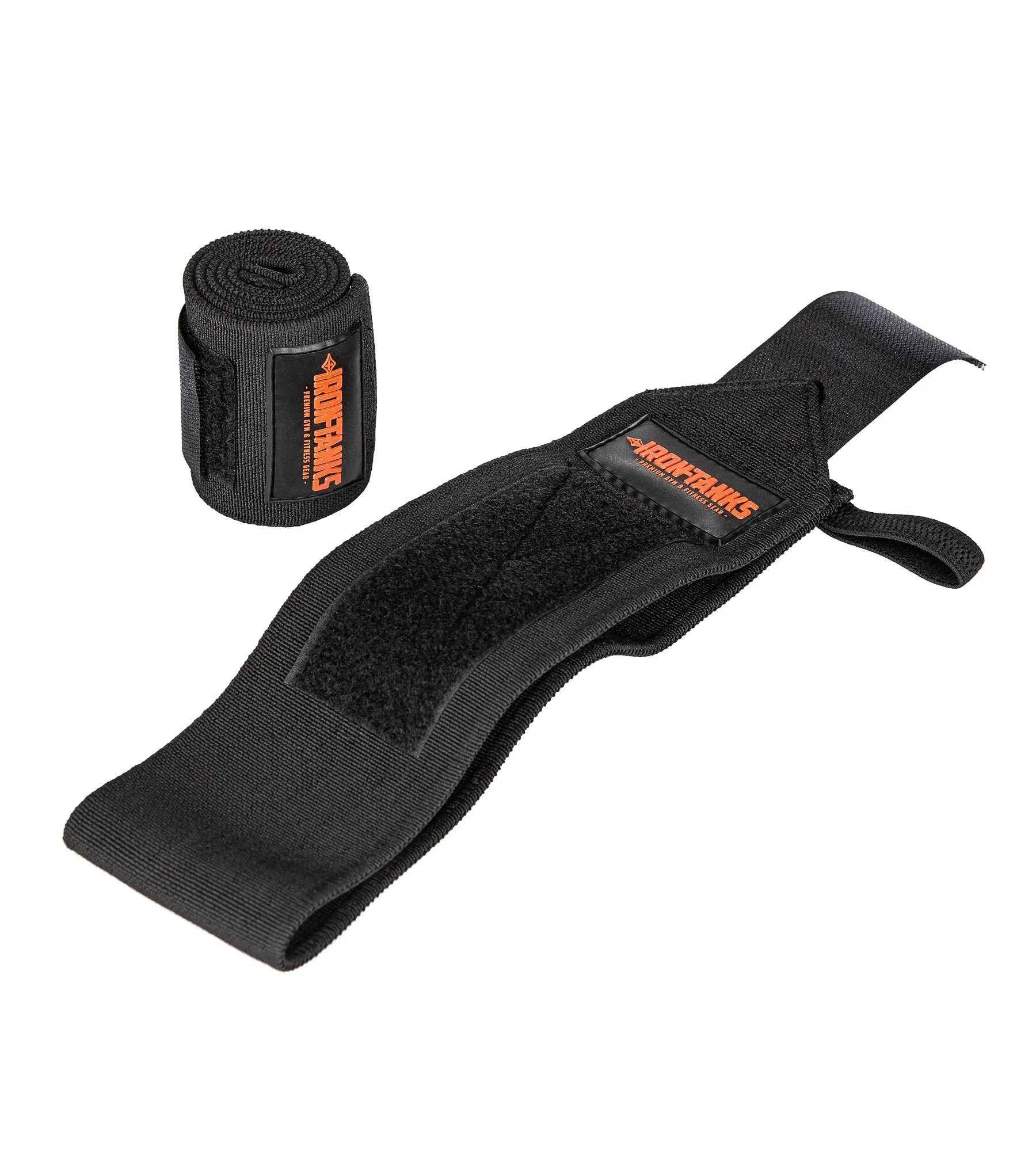 Ironclad Wrist Wraps - Immortal Black