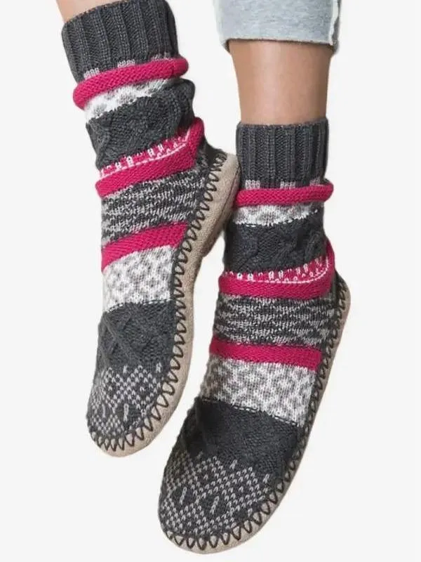 Lounge All Day Nordic Slipper Sock Boot