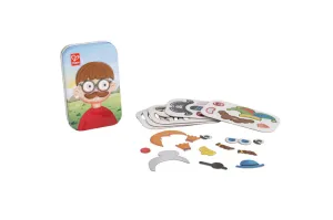 Magnetic Funny face travel game Hape