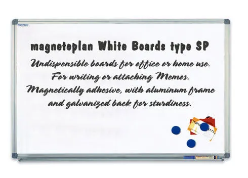 Magnetoplan Magnetic White Board (90Cm X 60Cm)