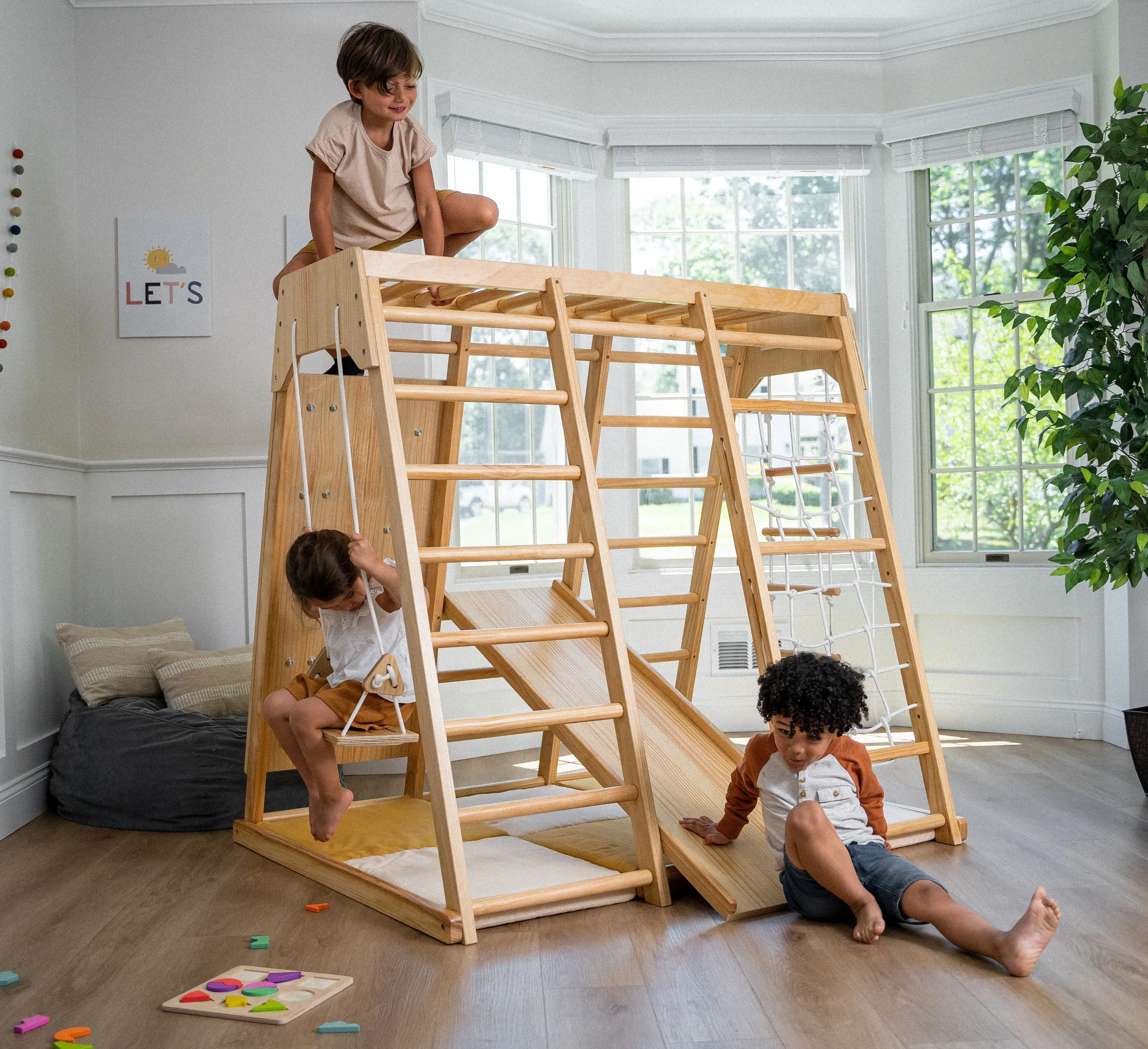 Magnolia - Real Wood 7-in-1 Playset