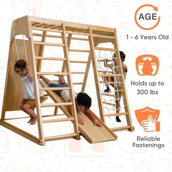 Magnolia - Real Wood 7-in-1 Playset