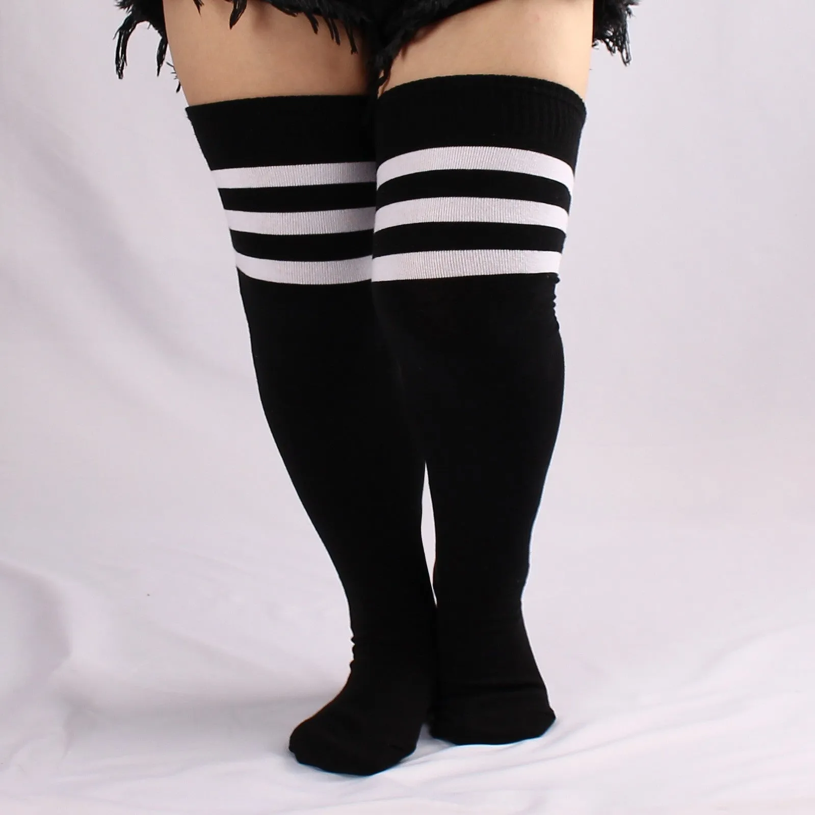 New Special Fat Ladies Knee-high Socks