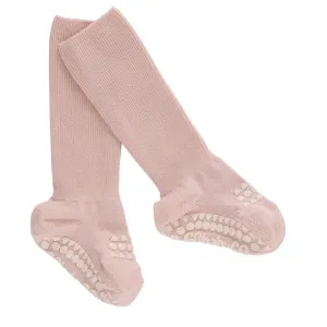 Non-Slip Grip Socks - Bamboo - Soft Pink