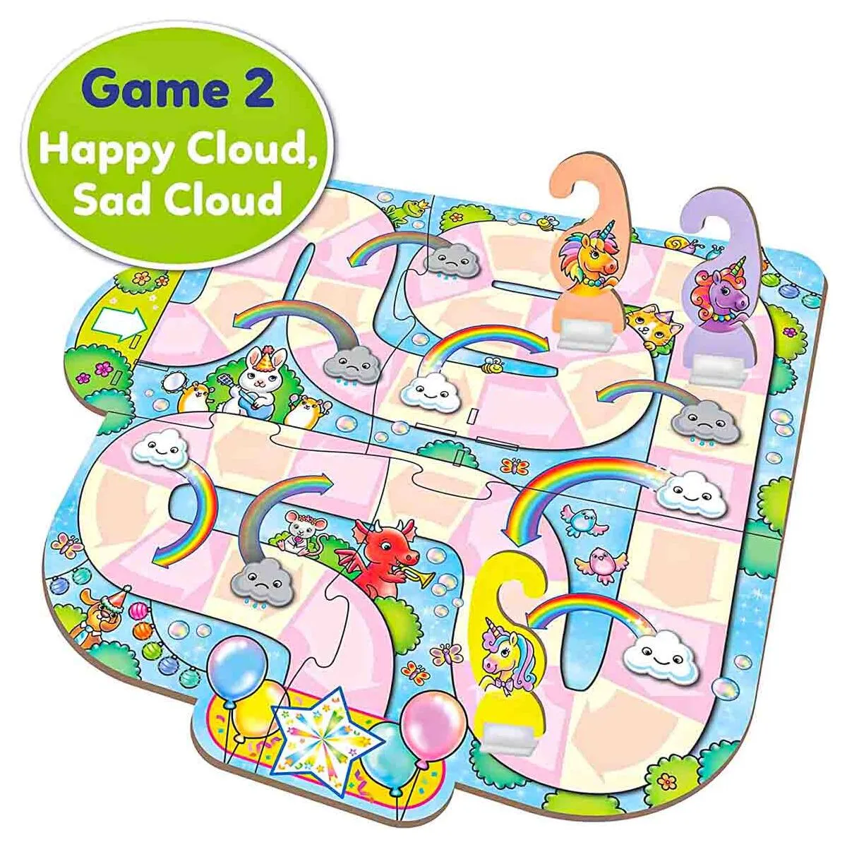 Orchard Toys Unicorn Fun! 3-in-1 Game