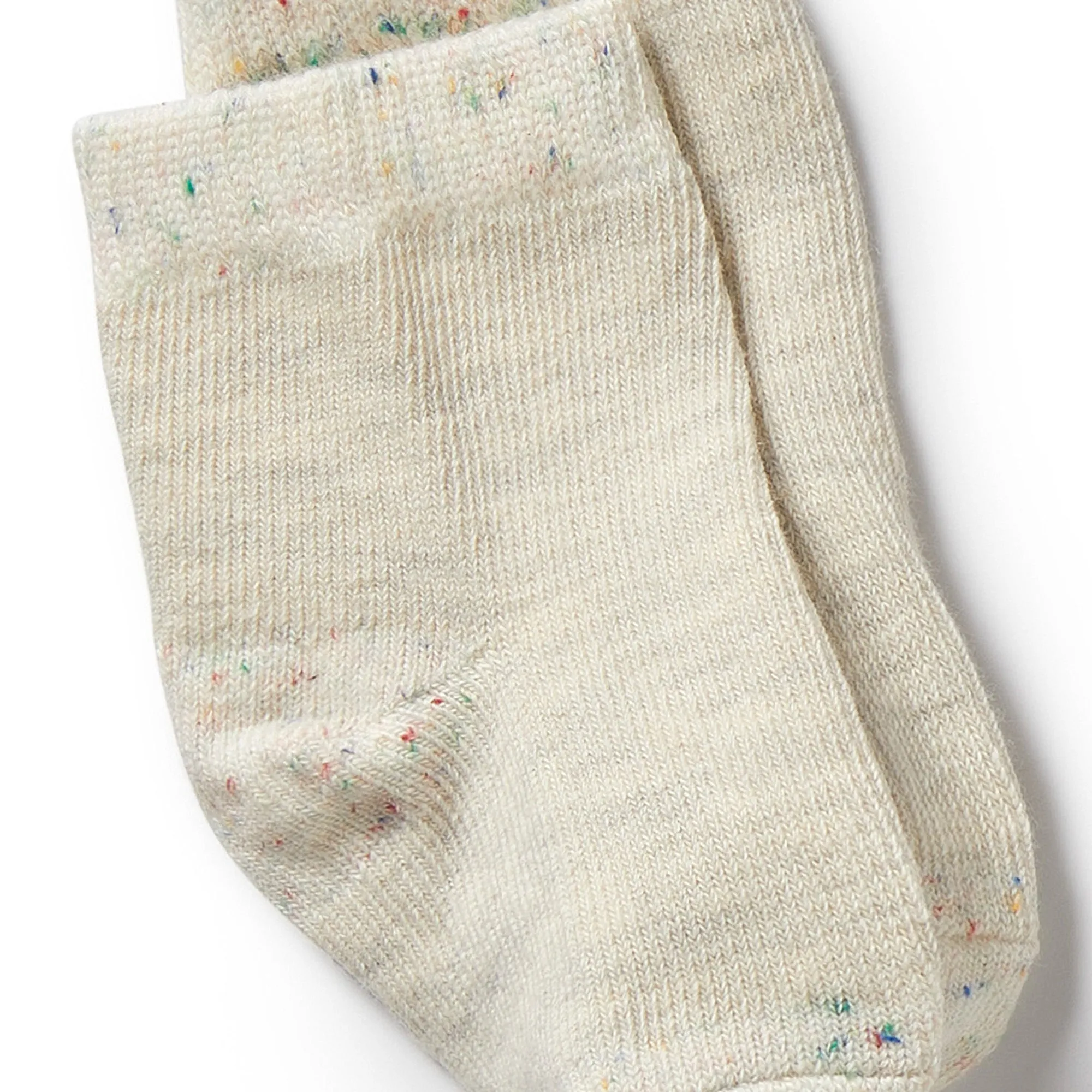 Organic Cotton Baby Socks 3 pack | Cream, Oatmeal, Grey Cloud