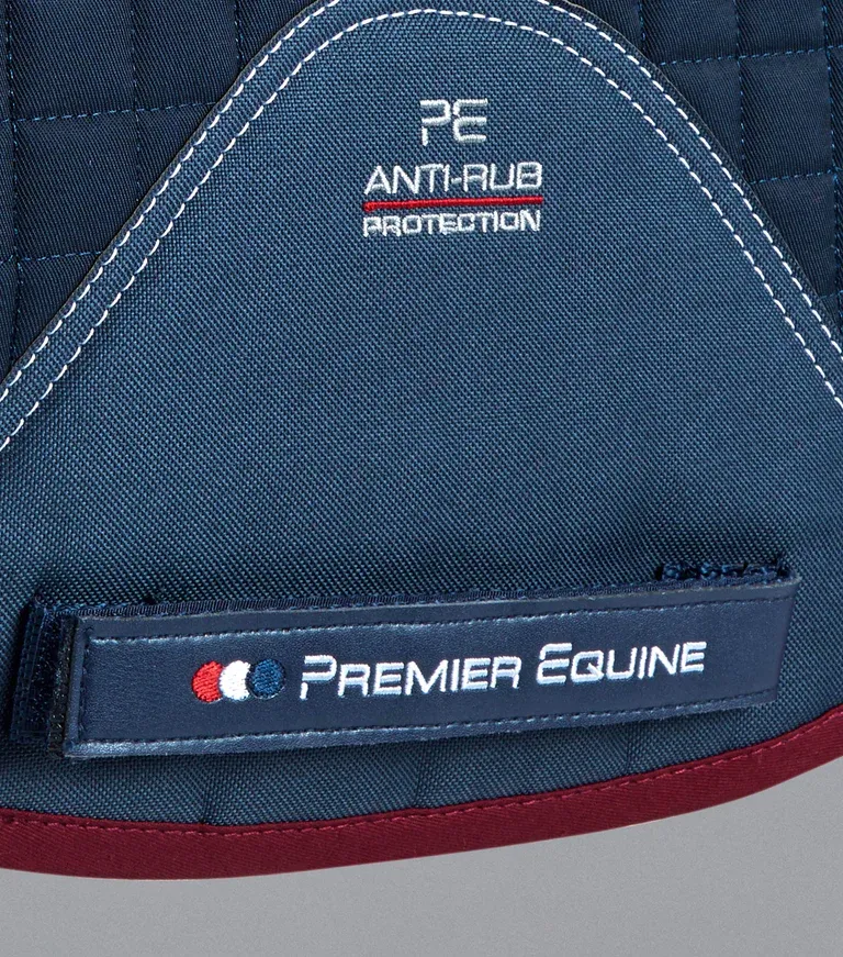 PEI Close Contact Merino Wool GP/Jump Pad (Navy/Burgundy)