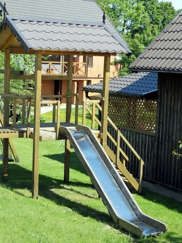 Play Structure DIY Plans - Children Outdoor Playset Kids Wood Shelter Playground