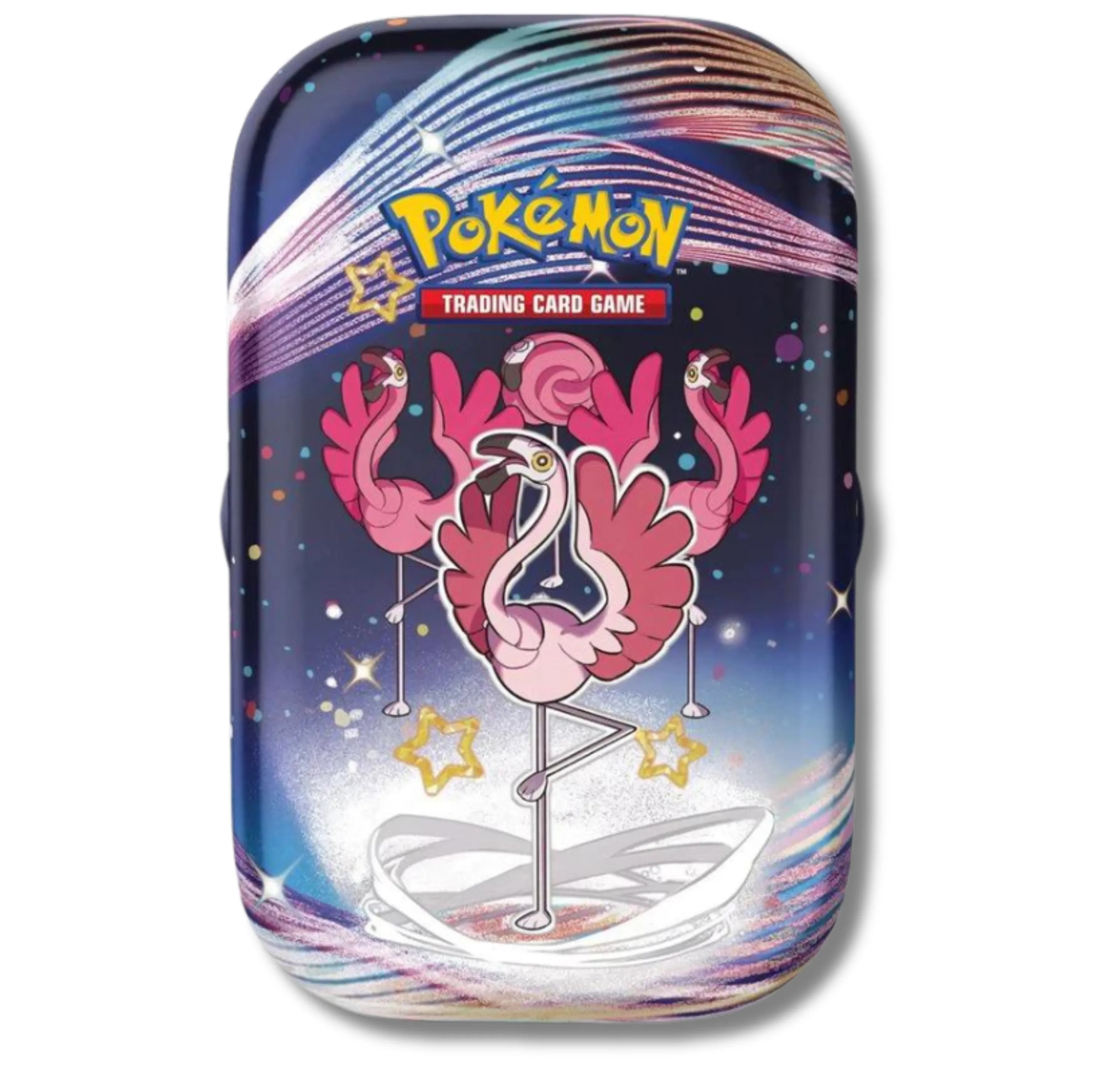 Pokemon Scarlet & Violet Paldean Fates Mini Tin | Flamigo