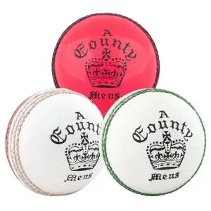 Readers County Crown Cricket Ball - Pink Or White