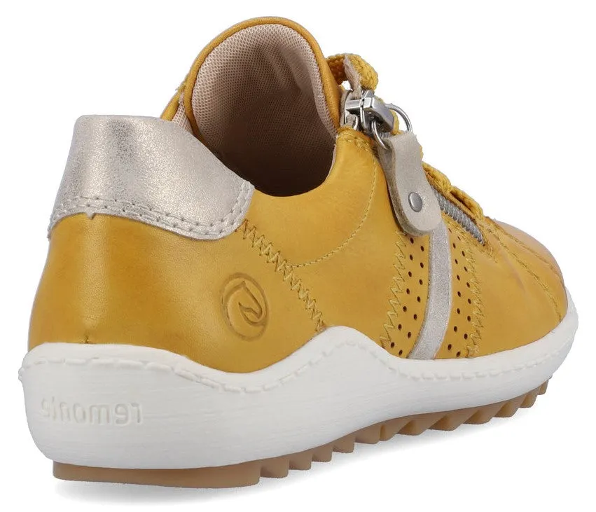 Remonte R1432-68 Womens Leather Lace Up Trainer