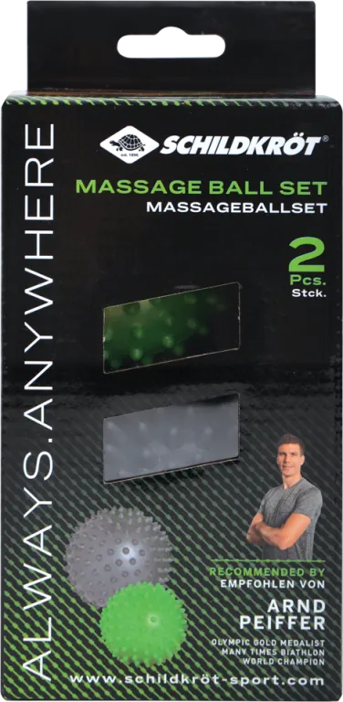 SCHILDKROT FITNESS MASSAGE BALL 2PK