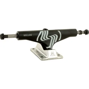 Silver M-Class Hollow Skateboard Trucks 8.0" - Black (Set of 2)