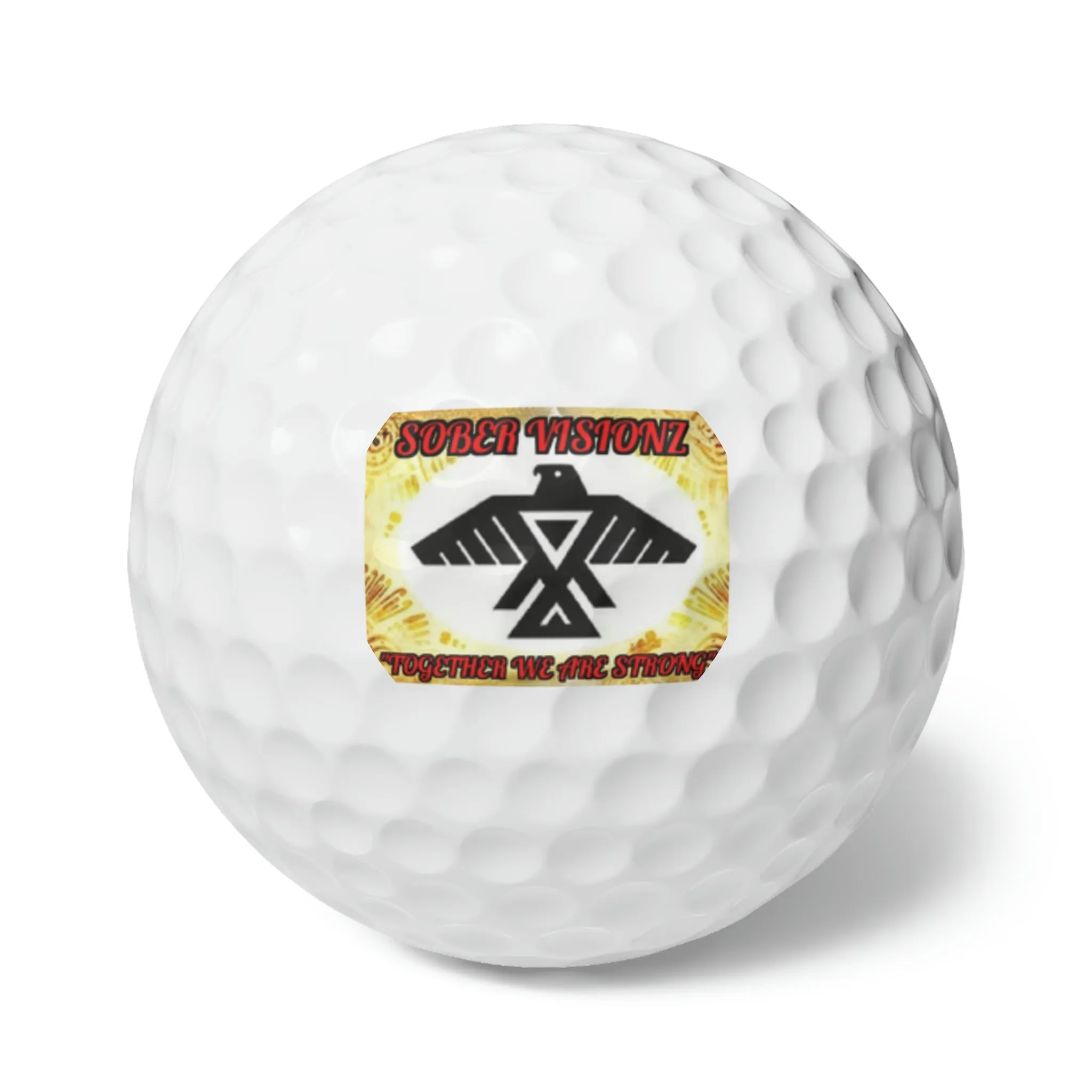 Sober Visionz Golf Balls, 6pcs