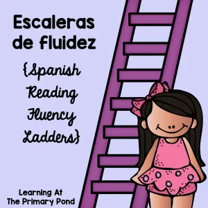 Spanish Reading Fluency Ladders / Escaleras de fluidez