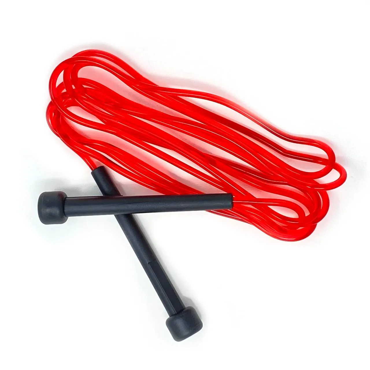 Speed Jump Rope With Black Handles